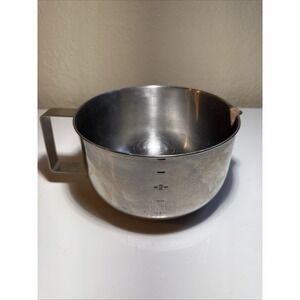 Vintage Farberware Batter Mixing Bowl Handle 729 Stainless Steel